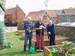 A new raised garden for Pott Row First School